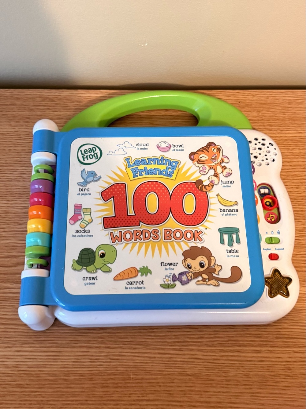 LeapFrog Learning Friends 100 Words Book - Green & Blue